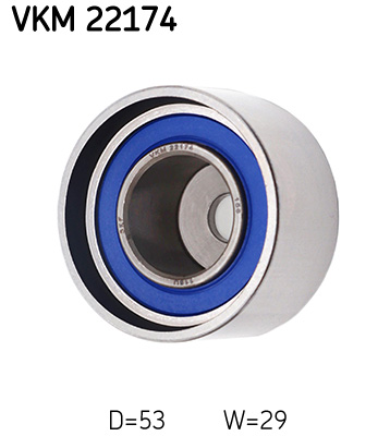 SKF VKM 22174 Vezetőgörgő fogasszíj-vezérműszíjhoz